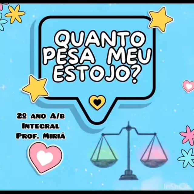 Aprendendo sobre gramas e quilogramas de um jeito divertido!
Cada aluno pesou o seu estojo e descobriu o valor da massa na prática! ⚖️📚
2º ano A/B - Prof.a Miriã